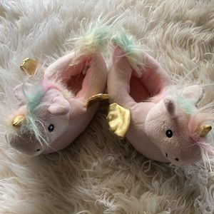 Unicorn slippers